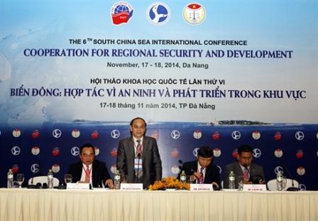 Mer Orientale clôture de la conférence internationale à Dà Nang